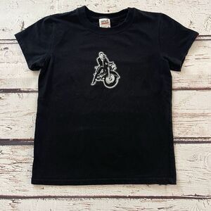 Vintage Eddie Lizard Black T Shirt Size Medium Women's Anvil Tag